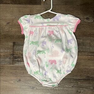 The Beaufort Bonnet Company Pink and Purple Bodysuit